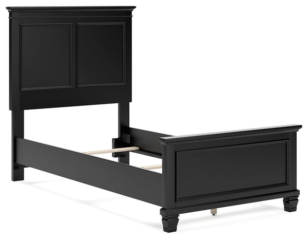 Lanolee - Panel Bed #twin #none