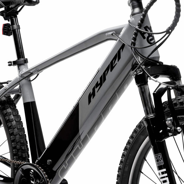 Hyper - 26IN ELECTRIC MOUNTAIN BIKE CLASS 2 - Gray
