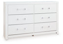 Maeling - Six Drawer Dresser #white #dressers