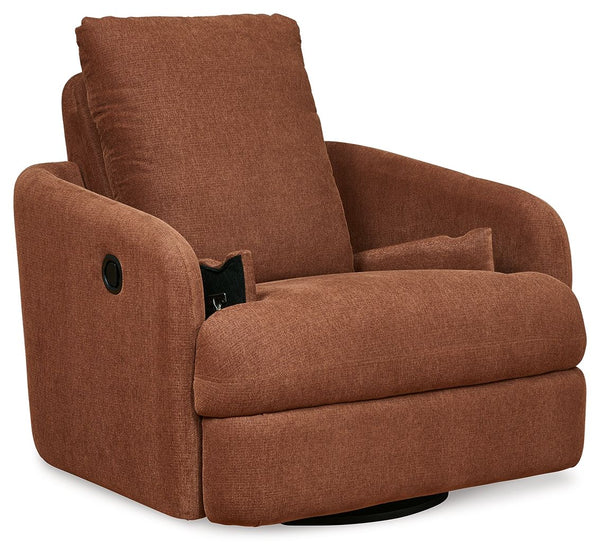 Modmax - Swivel Glider Recliner #lightbrown