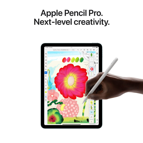 Apple - iPad Air de 13 pulgadas Chip M3 Diseñado para Apple Intelligence Wi-Fi + Cellular 512 GB - Azul (Desbloqueado)