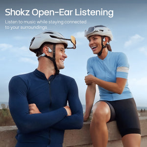 Shokz - OpenRun Pro 2 Mini Wireless Bone Conduction Open-Ear Bluetooth Sports Headphones - Sky Blue