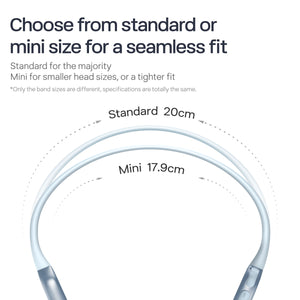 Shokz - OpenRun Pro 2 Mini Wireless Bone Conduction Open-Ear Bluetooth Sports Headphones - Sky Blue
