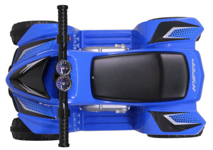 Hyper - Kids ATV 6V Ride On - 2MPH Max Speed - Foot Accelerator - 40 min Run Time - Rugged Wheels - UL Approved & Certified - Blue