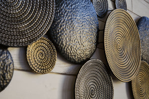Emsley - Decoración de pared - Metálico / Negro / Gris