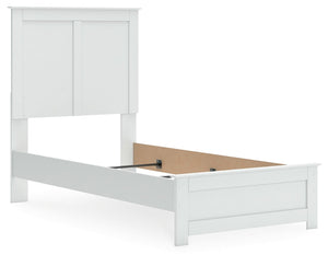 Bostwick Shoals - Panel Bed With Framed Footboard #twin