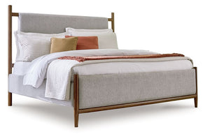 Lyncott - Upholstered Bed #queen