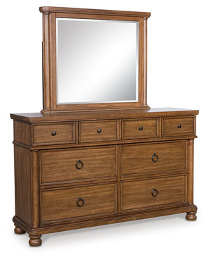 Rowlenstown - Dresser #lightbrown #dresser&mirror