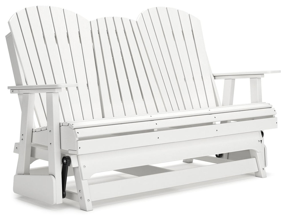 Hyland Wave - Glider Loveseat #black