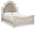 Realyn - Upholstered Panel Bed #queen