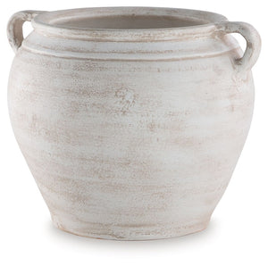 Meadie - 9" Vase #white