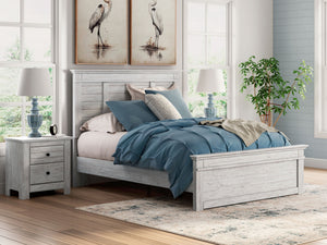 Makidern - Panel Bed #white #queen