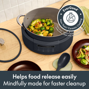 Bella - MULTI 10-in-1 7-qt. Multicooker - Slate