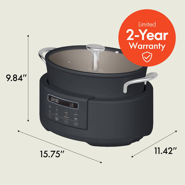 Bella - MULTI 10-in-1 7-qt. Multicooker - Slate