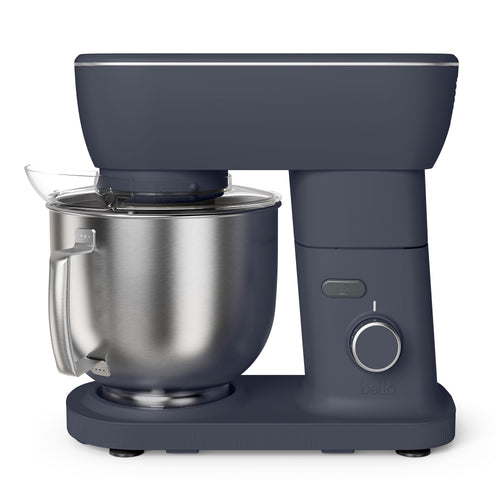 Bella - STIR 5.3-qt. Tilt-Head Stand Mixer - Denim