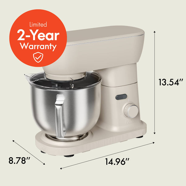 Bella - STIR 5.3-qt. Tilt-Head Stand Mixer - Denim