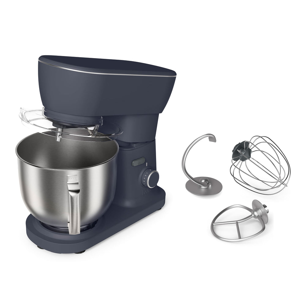 Bella - STIR 5.3-qt. Tilt-Head Stand Mixer - Denim