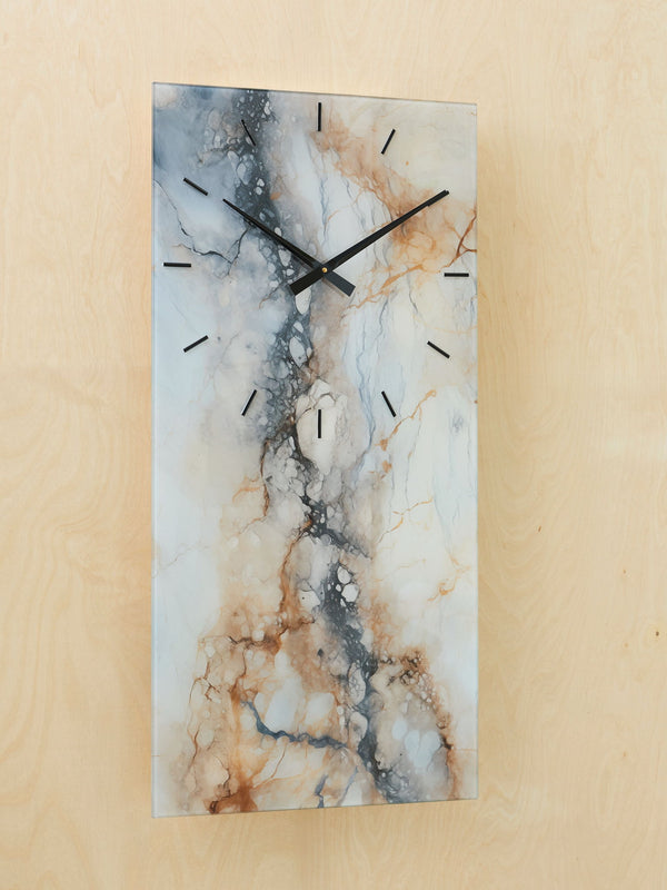 Teague - Wall Clock #lightbrown
