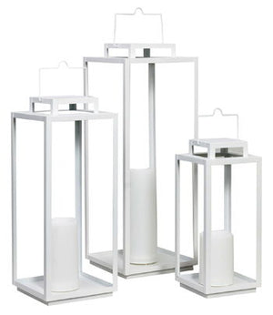Gilmerland - Indoor/Outdoor Lantern Set (Set of 3) #white