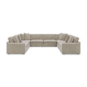 Maxton Heights - 8 Piece Sectional #beige