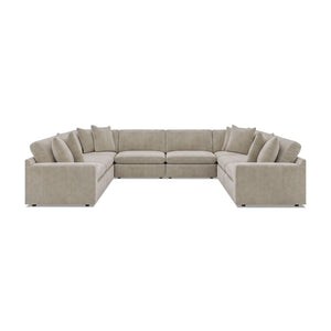 Maxton Heights - 8 Piece Sectional #beige