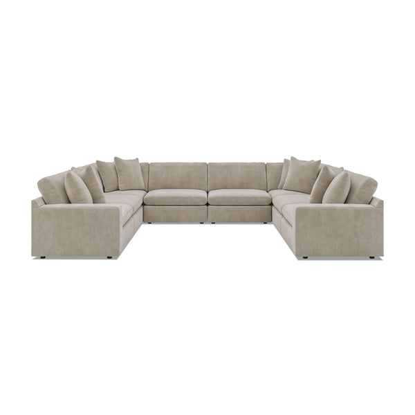 Maxton Heights - 8 Piece Sectional #beige