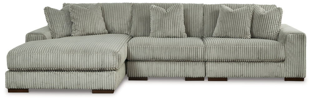 Lindyn - 3 Piece Sectional #beige #3pc.rightarmfacingcornerchaisesectional
