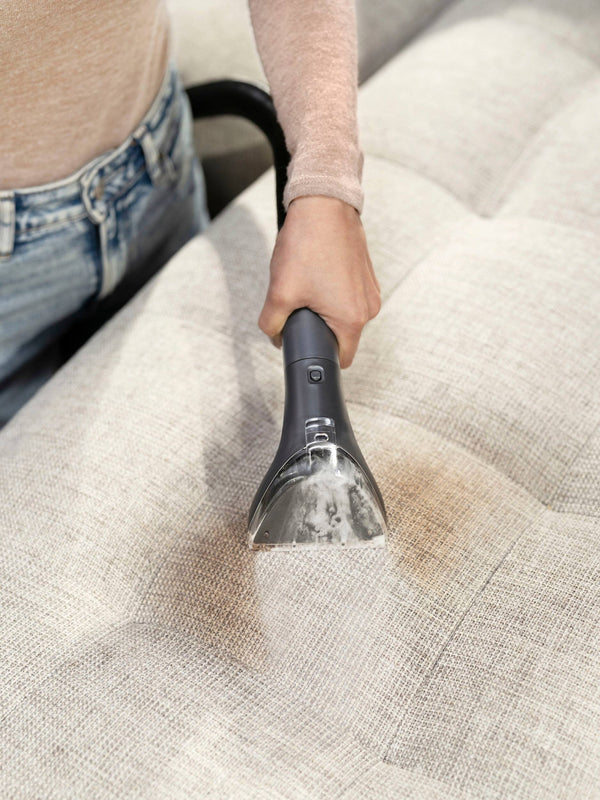 BISSELL - Little Green Cordless Portable Deep Cleaner - Titanium with silver accents