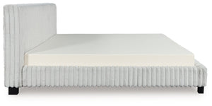 Zuraleus - Upholstered Bed #white #californiaking|king