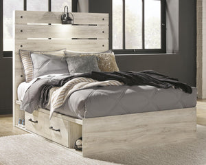 Cambeck - Panel Bed #full #4drawers
