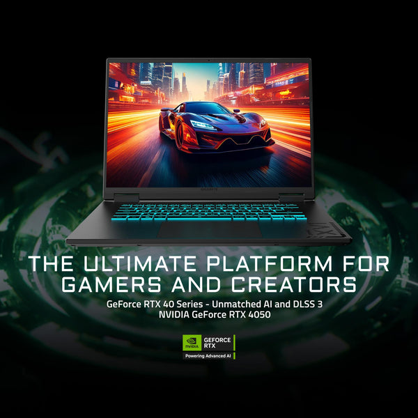 GIGABYTE - GAMING A16 - 16" 165Hz 1920x1200 WUXGA Intel Core i7-13620H - 512GB SSD - 16GB DDR5 RAM - GeForce RTX 4050 - Black Steel