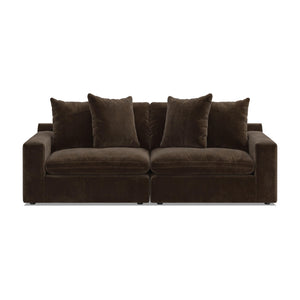 Maxton Heights - 2 Piece Sectional #darkbrown