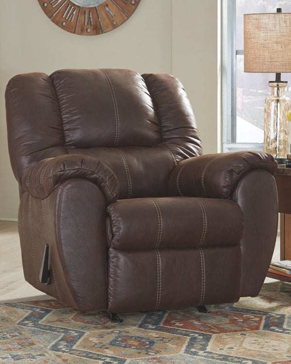 McGann - Rocker Recliner #darkbrown
