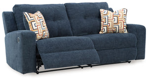 Danum - 2 Seat Reclining Sofa #blue