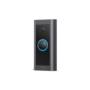 Ring - Wi-Fi Video Doorbell - Wired - Black