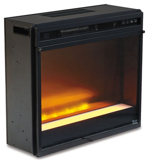 Accesorios de entretenimiento - Vidrio/Piedra para inserto de chimenea - Negro