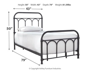 Nashburg - Arch Bed #twin
