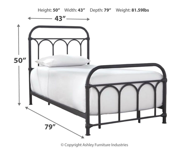 Nashburg - Arch Bed #twin
