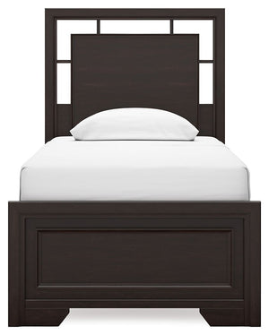 Covetown - Panel Bed #twin