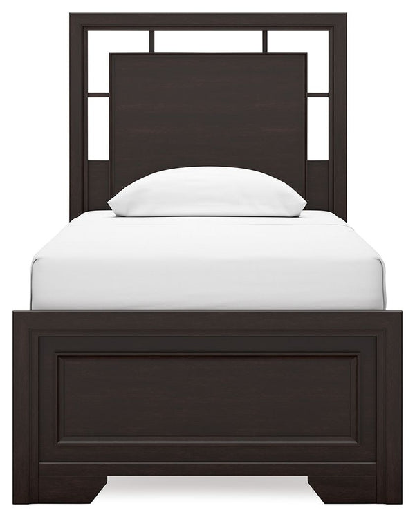 Covetown - Panel Bed #twin