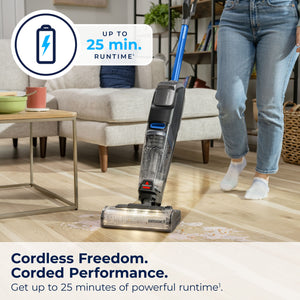 BISSELL - CrossWave OmniFind All-in-One Multi-Surface Cleaner - Black/Titanium