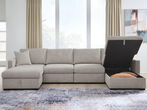 ModMax Luxe - Sectional #4pc.doublestoragechaisesectional
