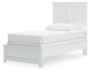 Bostwick Shoals - Panel Bed With Framed Footboard #twin