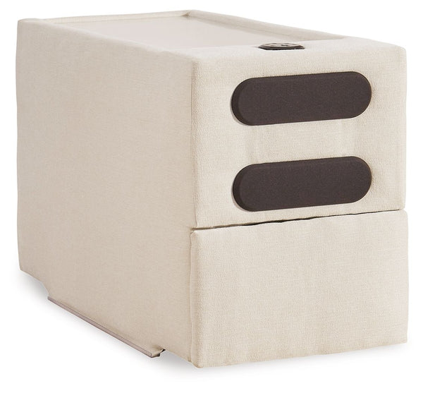 Modmax - 7 Piece Sectional #white #7pc.sectionalwithaudioconsole
