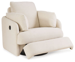 Modmax - Swivel Glider Recliner #white