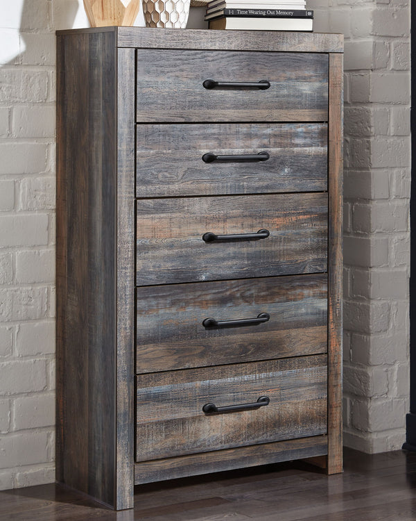Drystan - Bookcase Bed Set #4pc.bed,dresser,mirror,chest|6pc.bed,dresser,mirror,chest,2nightstands