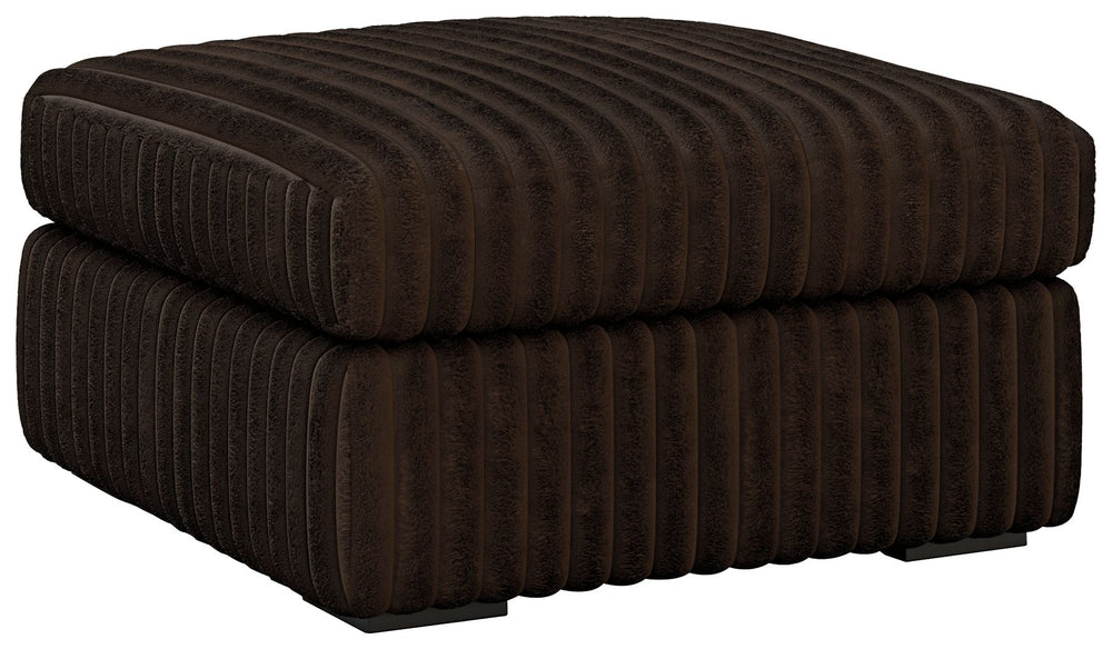 Midnight-Madness - Oversized Accent Ottoman #black
