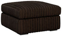 Midnight-Madness - Oversized Accent Ottoman #darkbrown