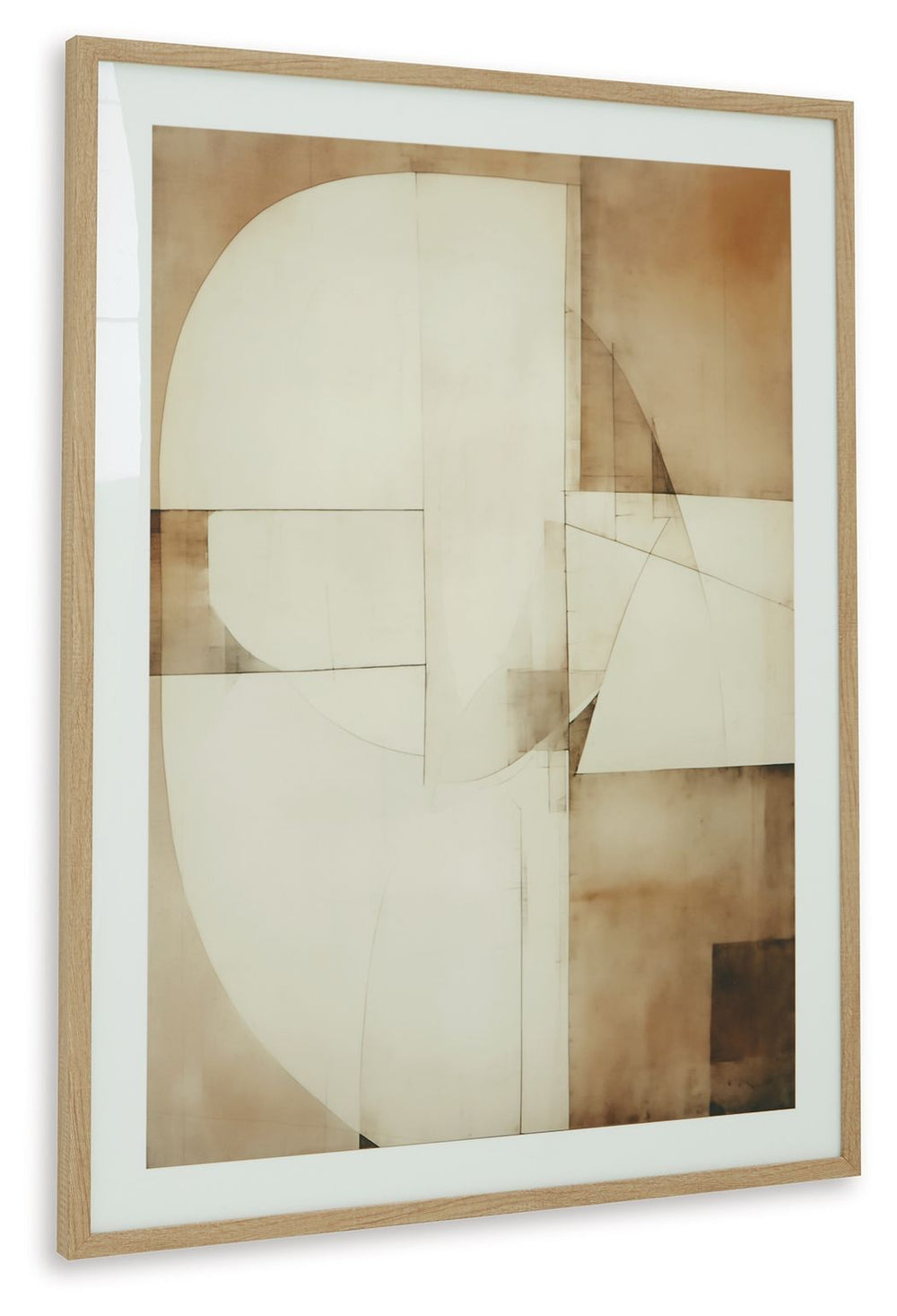 Corlain - Arte de pared - Marrón / Canela / Blanco