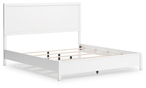 Binterglen - King Panel Bed - White
